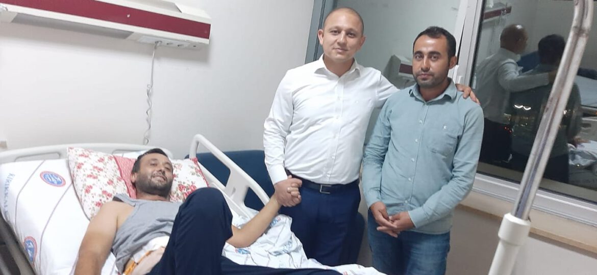 Yasin Serkan Koçak'ı Ziyaret Ederek Geçmiş Olsun Dileklerimizi İlettik