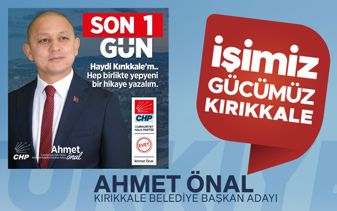 Hep Birlikte Yepyeni Bir Hikaye Yazalım – Ahmet Önal, CHP Kırıkkale Milletvekili Adayı Hep Birlikte Yepyeni Bir Hikaye Yazalım - Ahmet Önal, CHP Kırıkkale Milletvekili Adayı